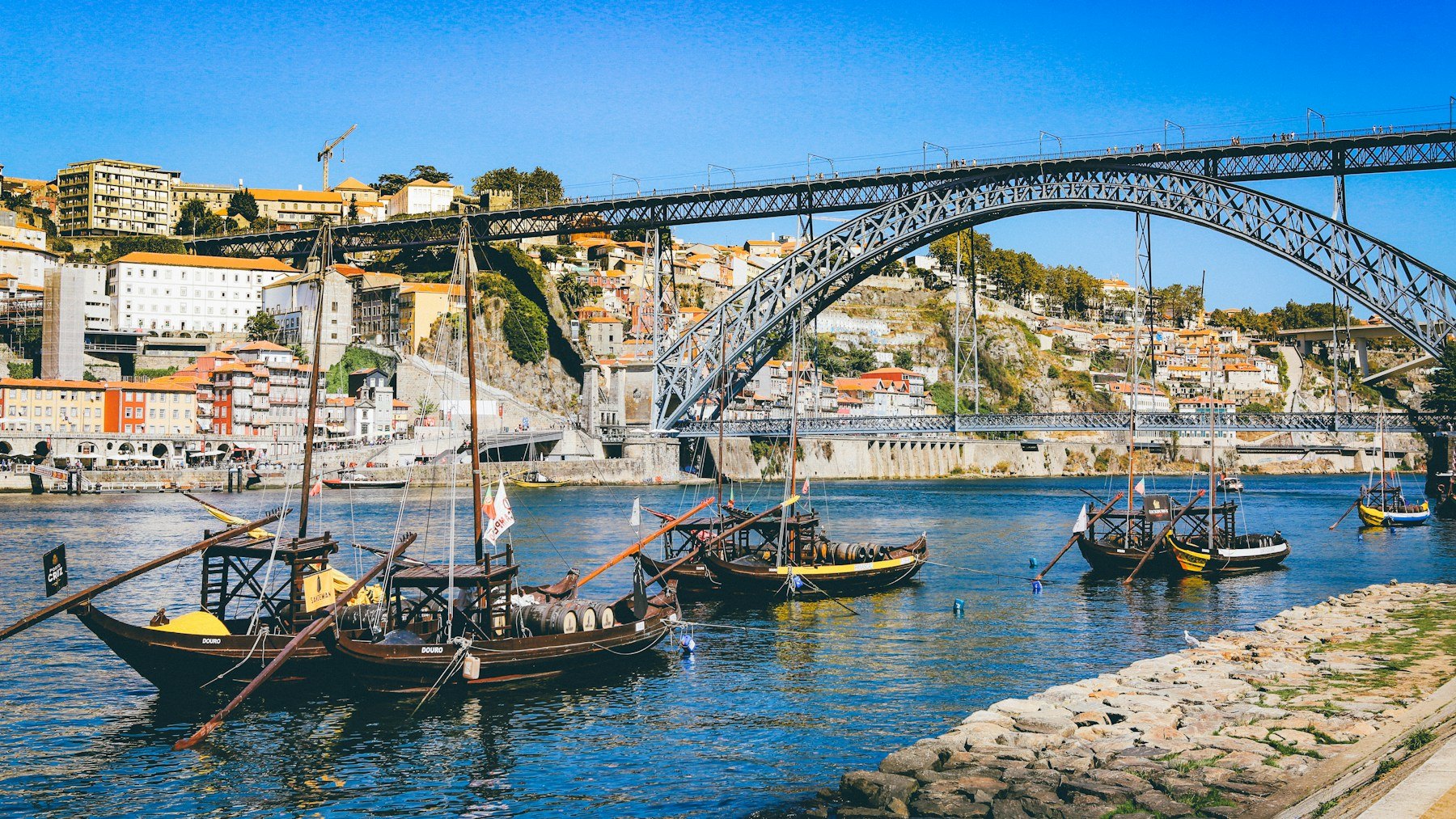Dom Luís I Bridge over the Douro in Porto